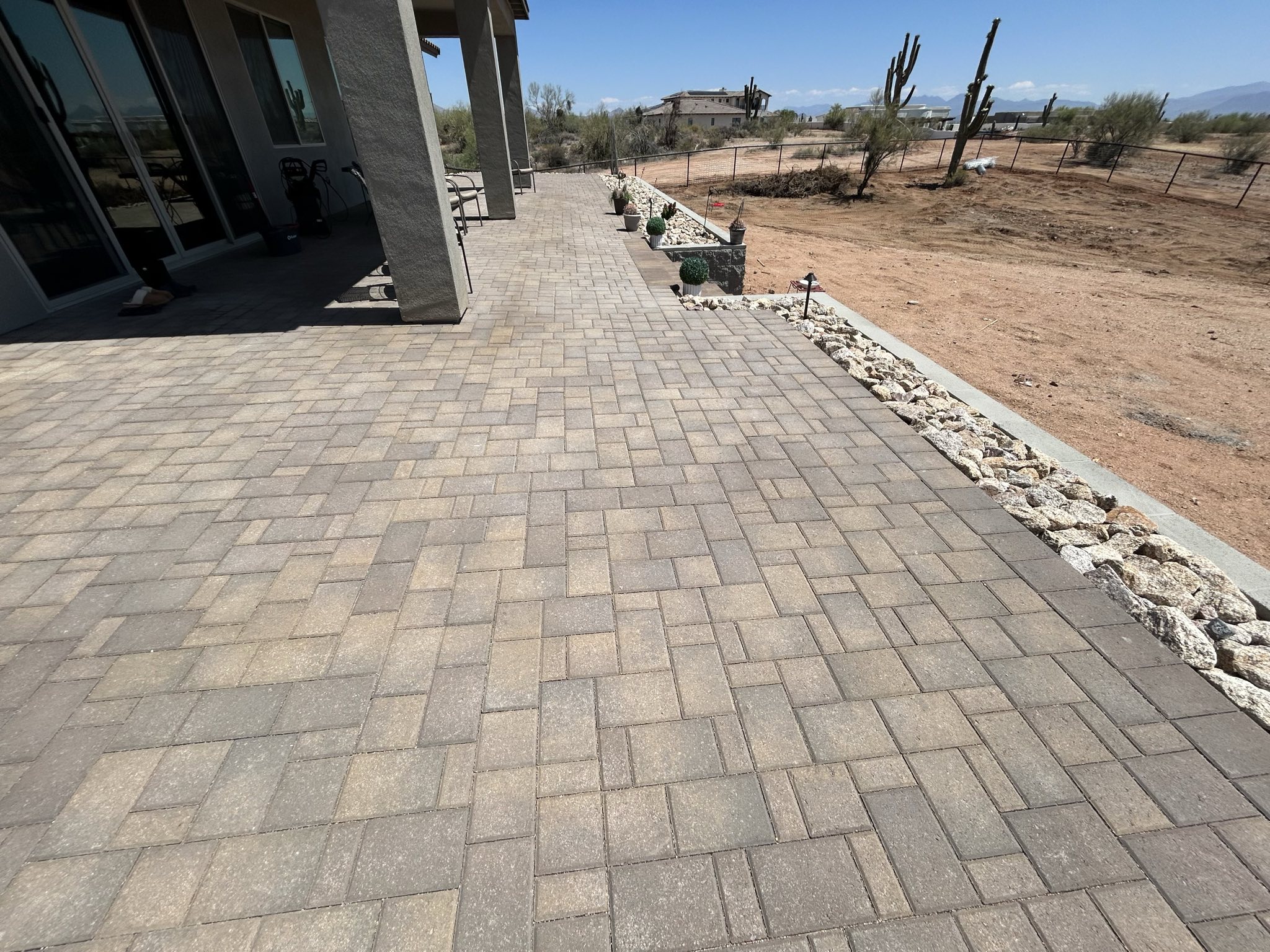 Paver crew